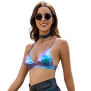 holographic crop top