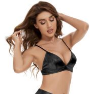 metallic bralette
