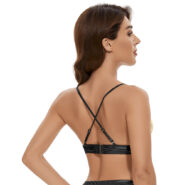 metallic crop top