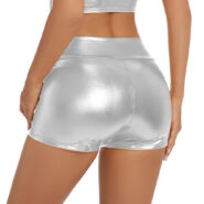 silver shorts