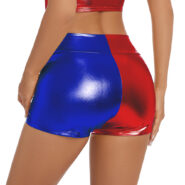 sparkly high waisted shorts