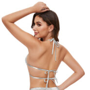 holographic crop top