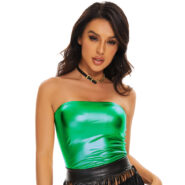 metallic bralette