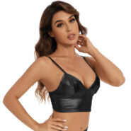 metallic rave top