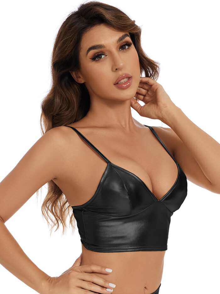 metallic rave top
